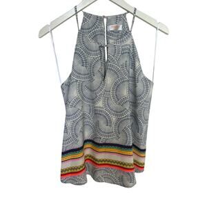 Renee C Printed Tank Top - Medium